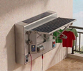 The Automated Solar-Powered Folding Clothes Hanger